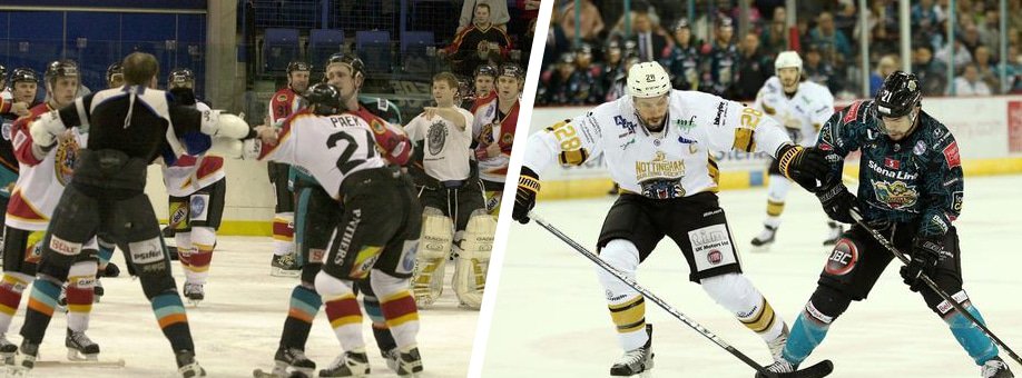 Nottingham Panthers vs Sheffield Steelers 2001