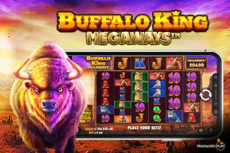buffalo king megaways slot image