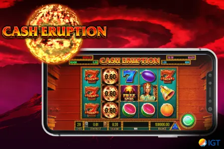 cash eruption slot image