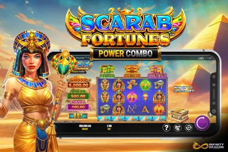 scarab fortunes power combo slot image