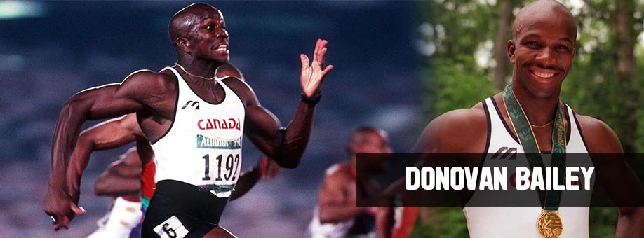 Sprint Champion Donovan Bailey