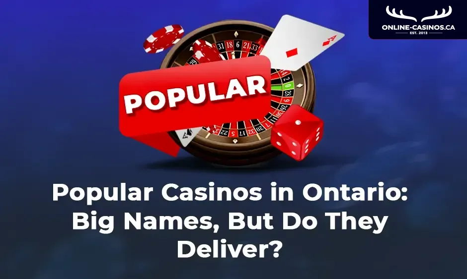 popular online casinos ontario