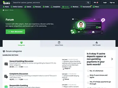casino guru gambling forum