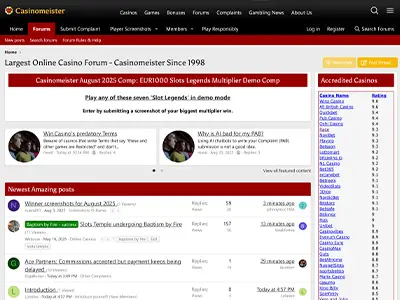 casinomeister gambling forum