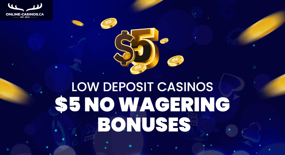 5 dollar no wagering casinos