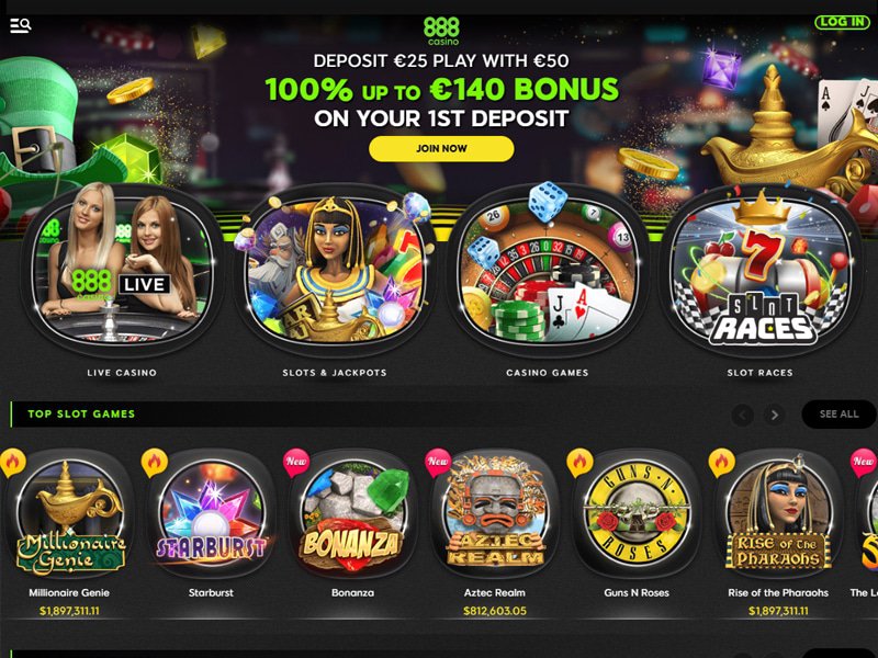 888 Casino Alberta website