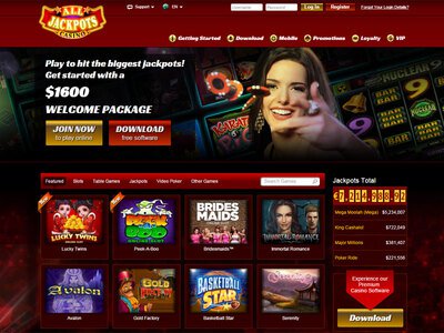 All Jackpots Casino