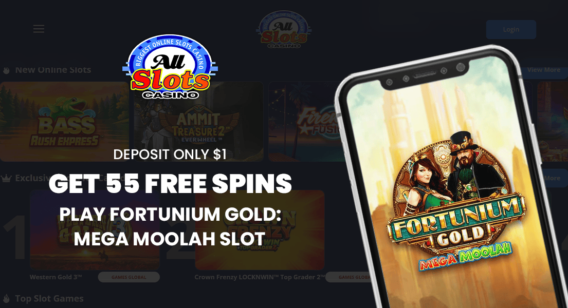 allslots casino 1 dollar deposit