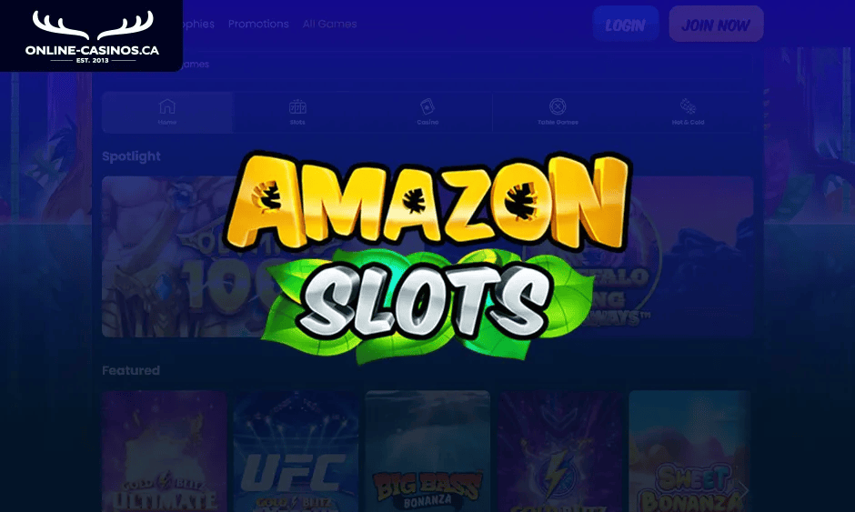 amazon slots casino ontario logo