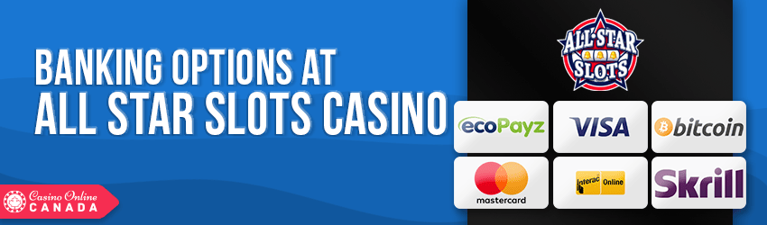 AllStarSlots Casino Banking