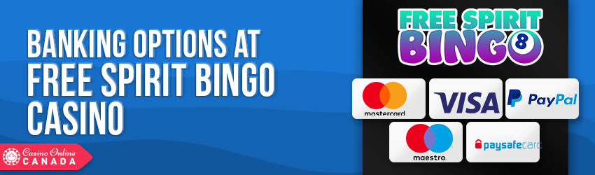 Free Spirit Bingo Casino Banking