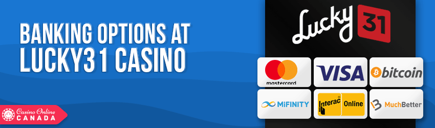 Lucky31 Casino Banking