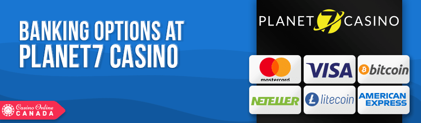 Planet7 Casino Banking