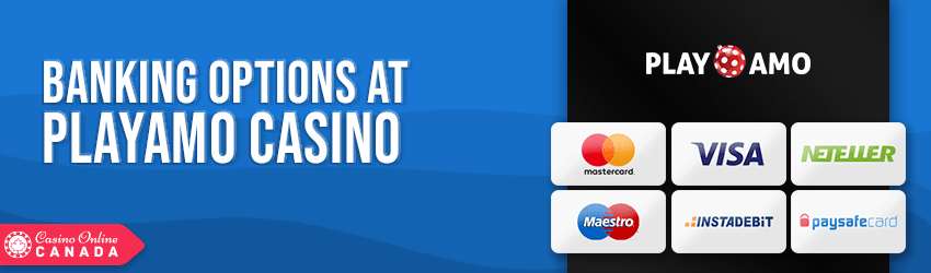 PlayAmo Casino Banking