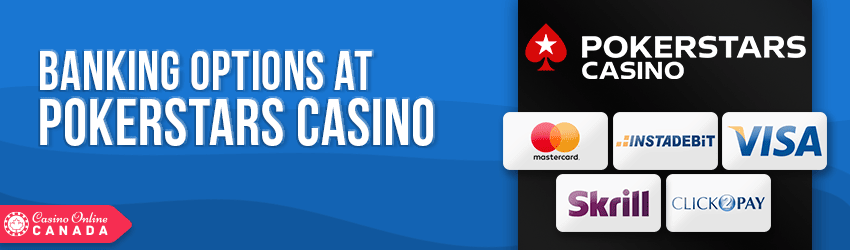 PokerStars Casino Banking