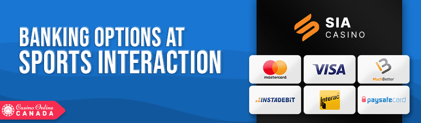 Sports Interaction Casino Banking