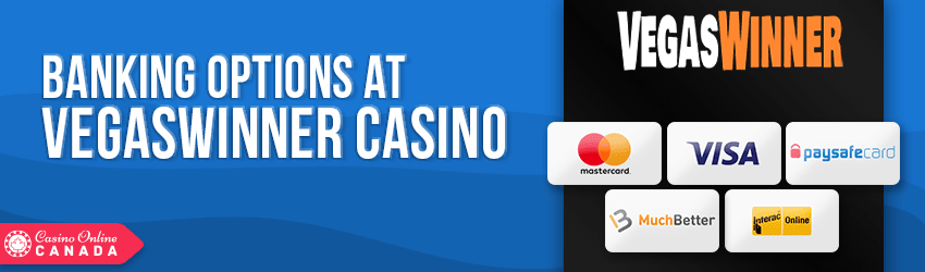 VegasWinner Casino Banking