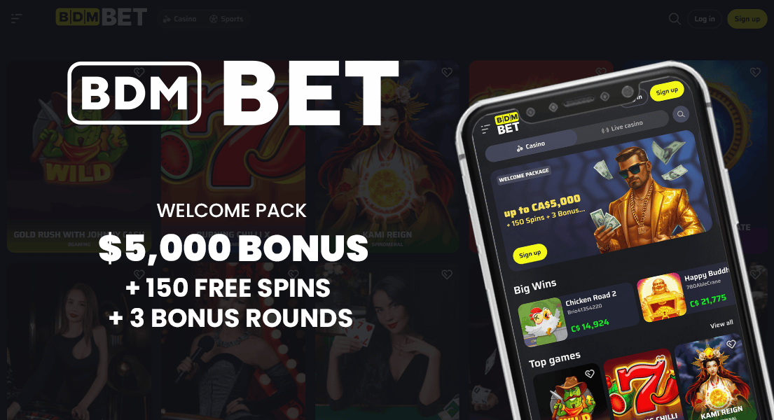 bdmbet casino free spins no deposit