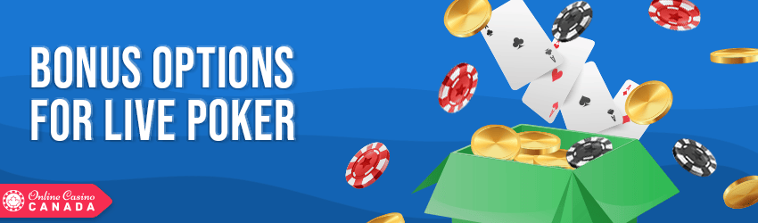 bonus on live poker games