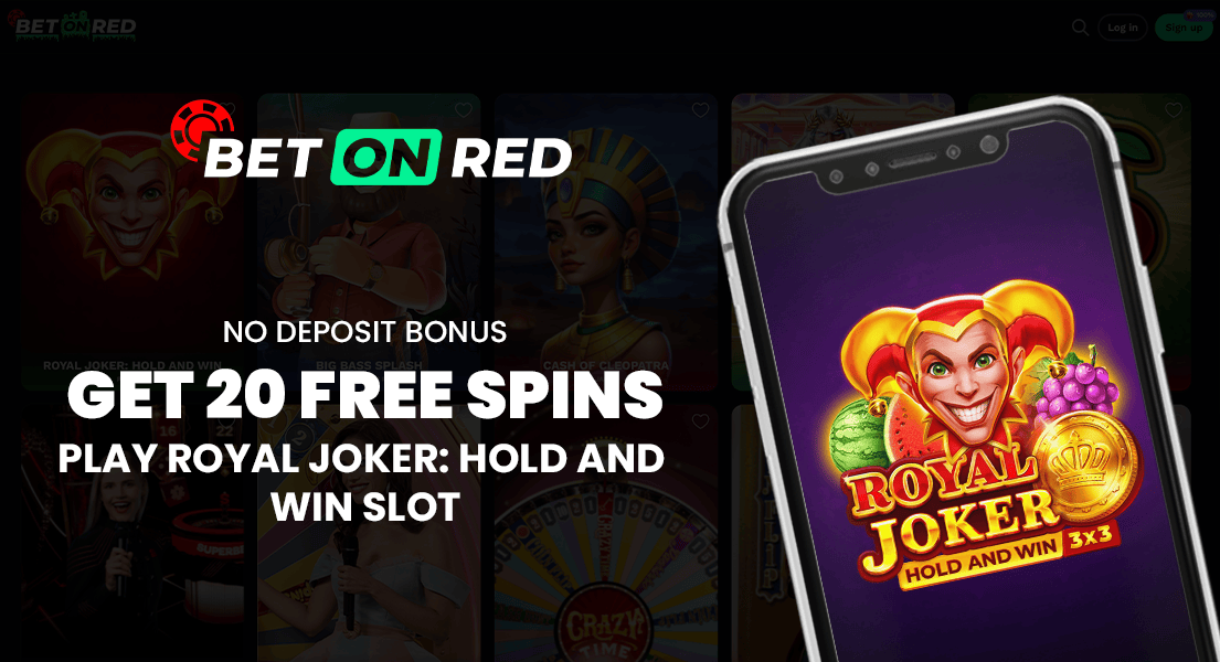 20 free spins no deposit bonus on bet on red casino