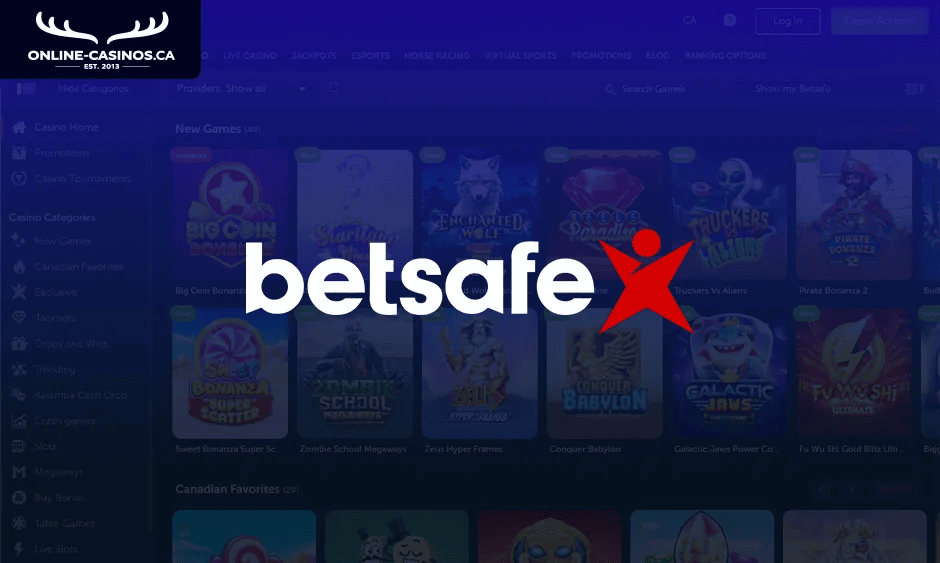 betsafe casino ontario logo