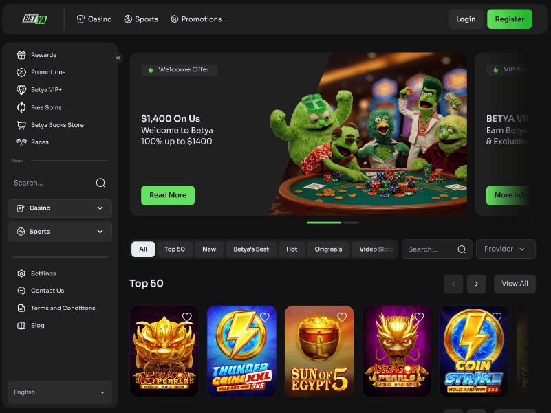 Betya website