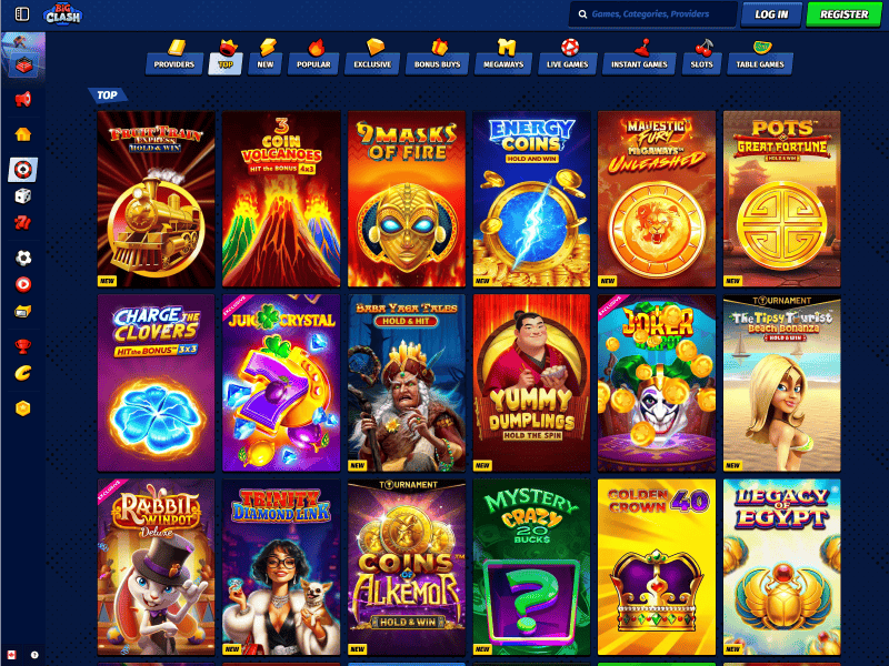 BigClash Casino games
