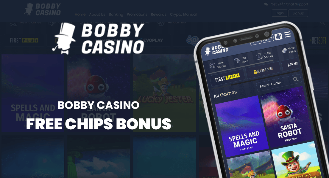 bobby casino free chip bonus