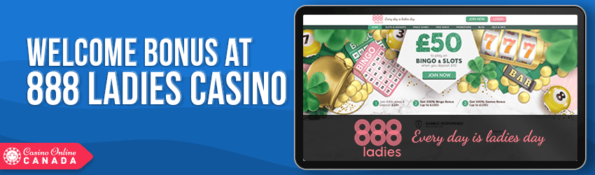 888Ladies Casino Bonus