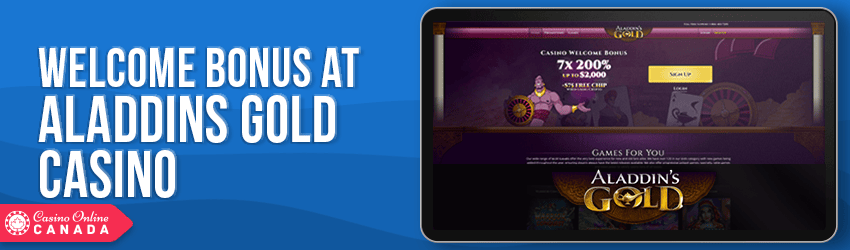 Aladdins Gold Casino Bonus