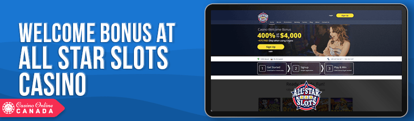 AllStarSlots Casino Bonus