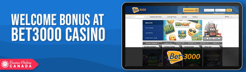 Bet3000 Casino Bonus
