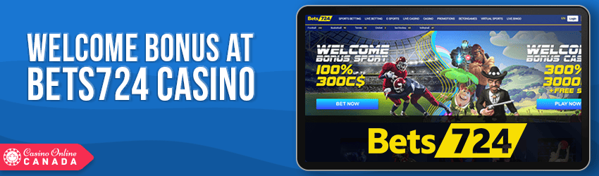 Bets724 Casino Bonus