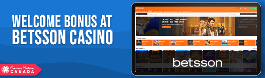 Betsson Casino Bonus