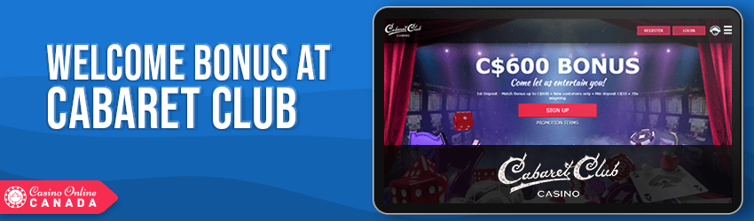 Cabaret Club Casino Bonus