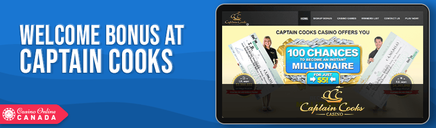 Captain Cooks Casino Bonus