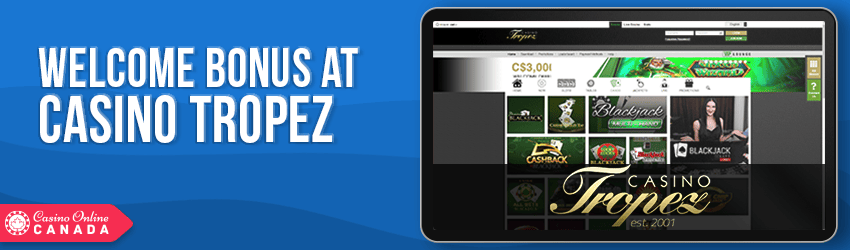 Casino Tropez Bonus