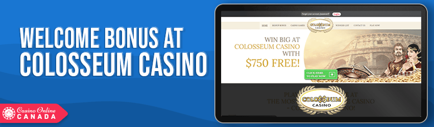 Colosseum Casino Bonus