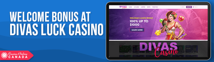 Divas Luck Casino Bonus