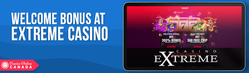 Extreme Casino Bonus