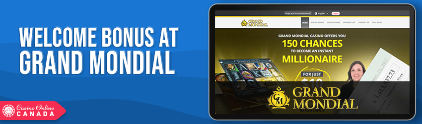 GrandMondial Casino Bonus