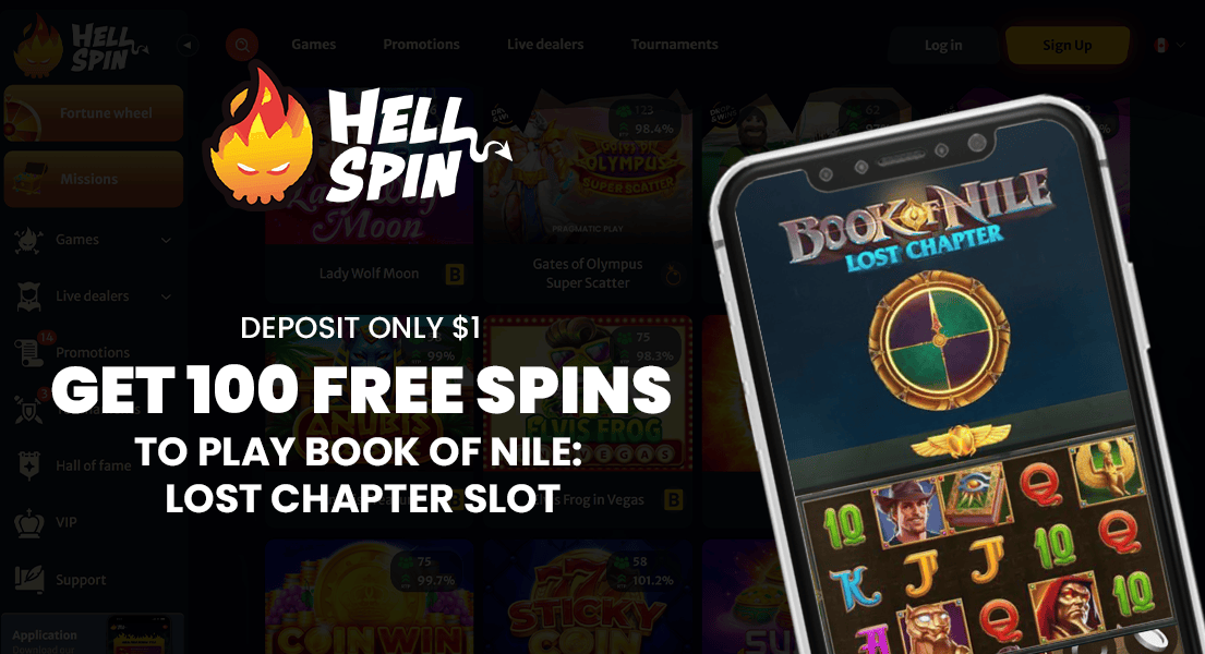 hellspin casino 1 dollar deposit