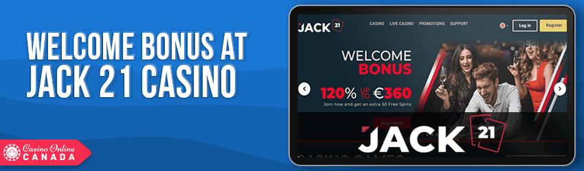 Jack 21 Casino Bonus
