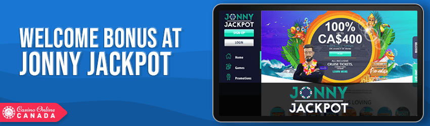Jonny Jackpot Casino Bonus
