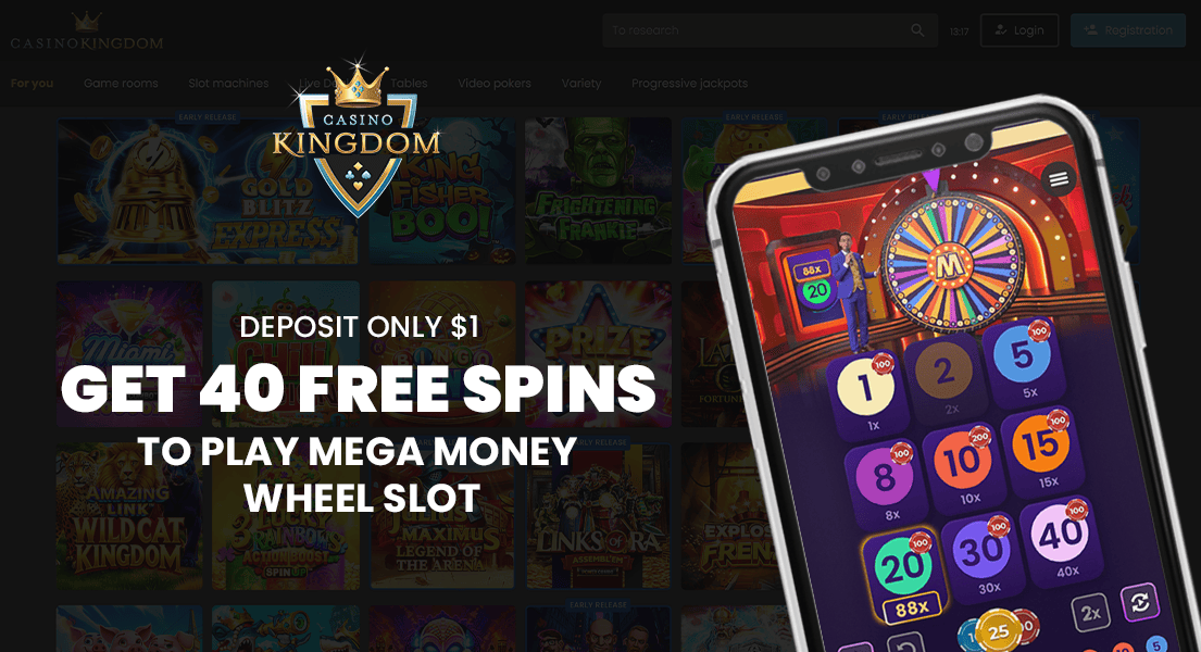 kingdom casino 1 dollar deposit