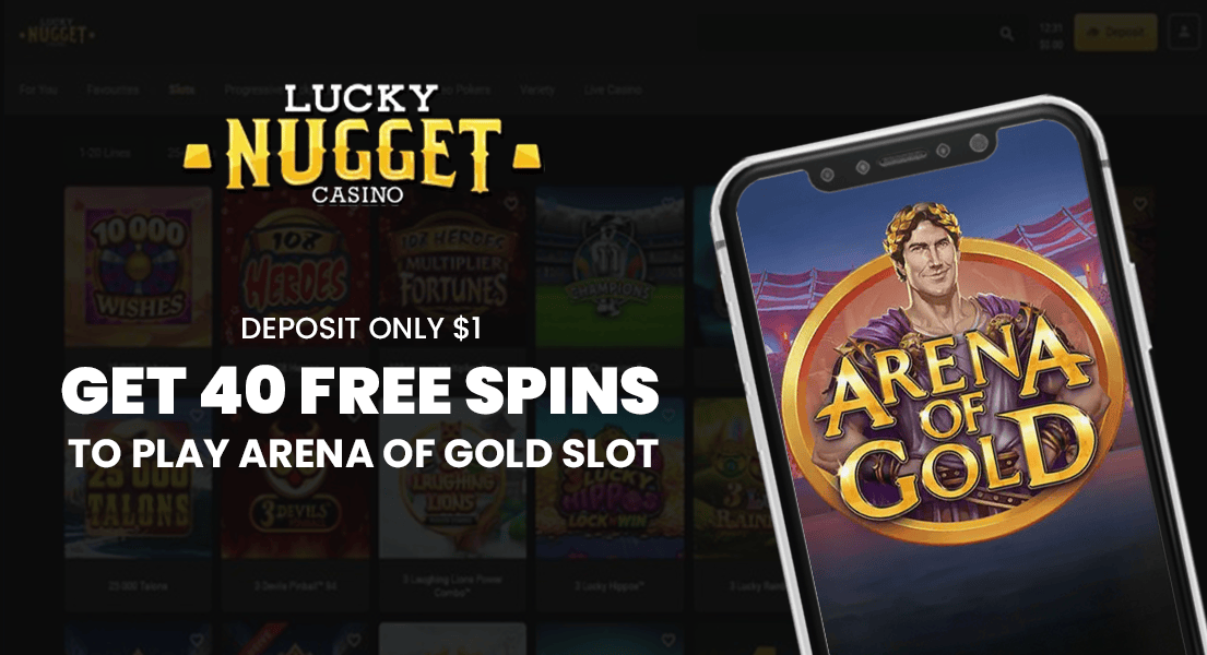 lucky nugget 1 dollar deposit