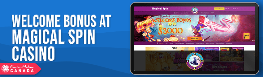 MagicalSpin Casino Bonus