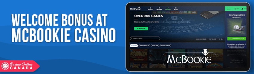 McBookie Casino Bonus