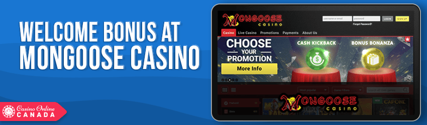 Mongoose Casino Bonus