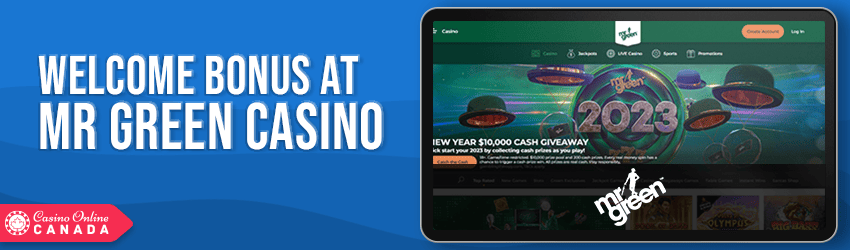 Mr. Green Casino Bonus
